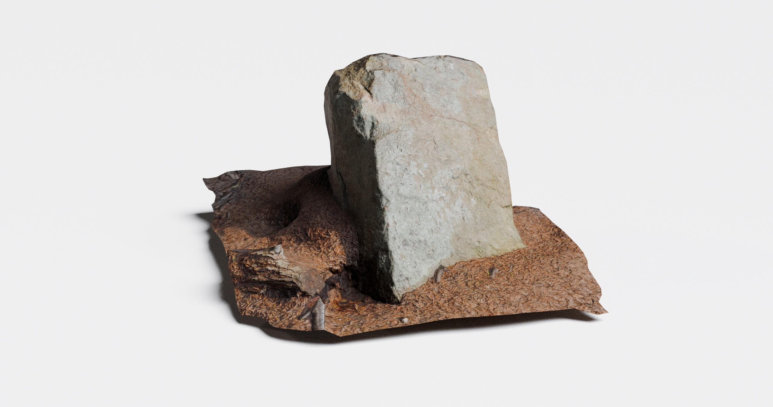 Media 1 for listing Sand stone photoscan - Game ready LowPoly model