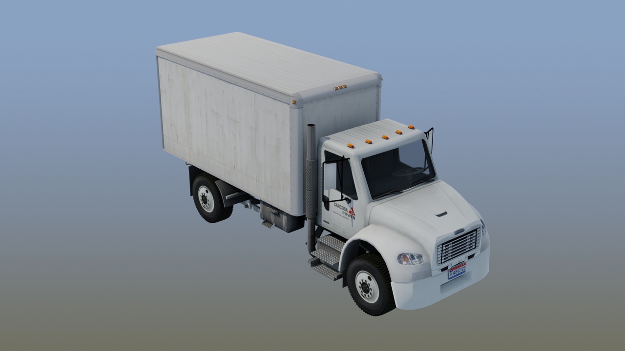 Media 1 for listing Workhorse Delivery Truck City Vehicle Game Ready 3D Asset