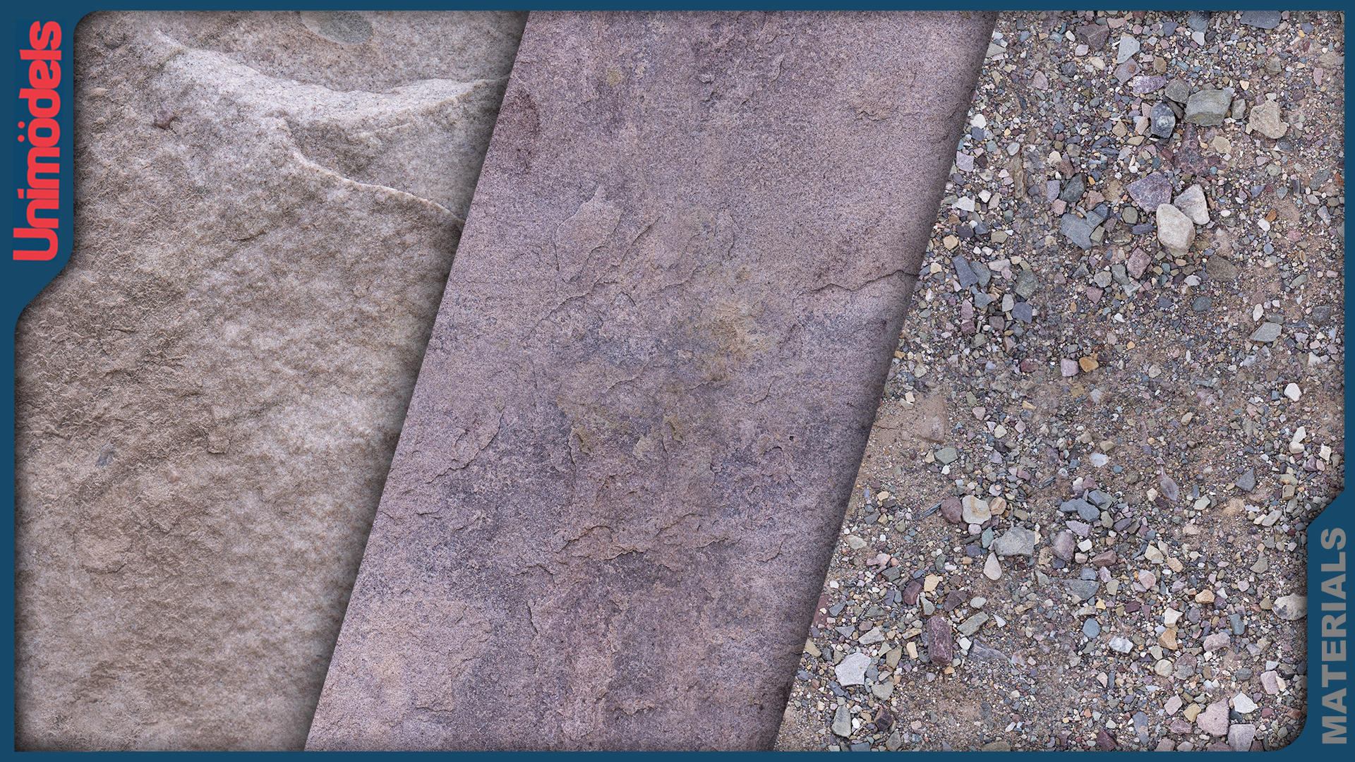 Ultimate Stone Collection Vol. 1: 20 Photogrammetry PBR Materials | Fab