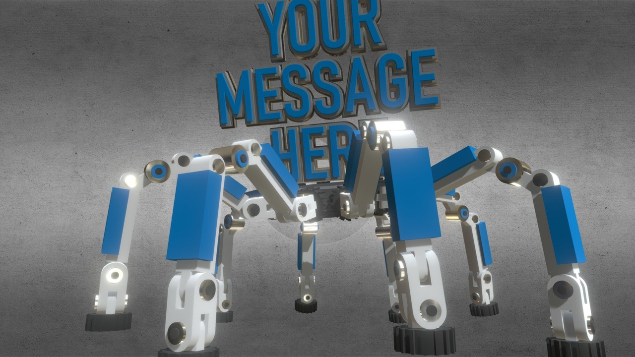 Media 1 for listing Crawling robotic spider