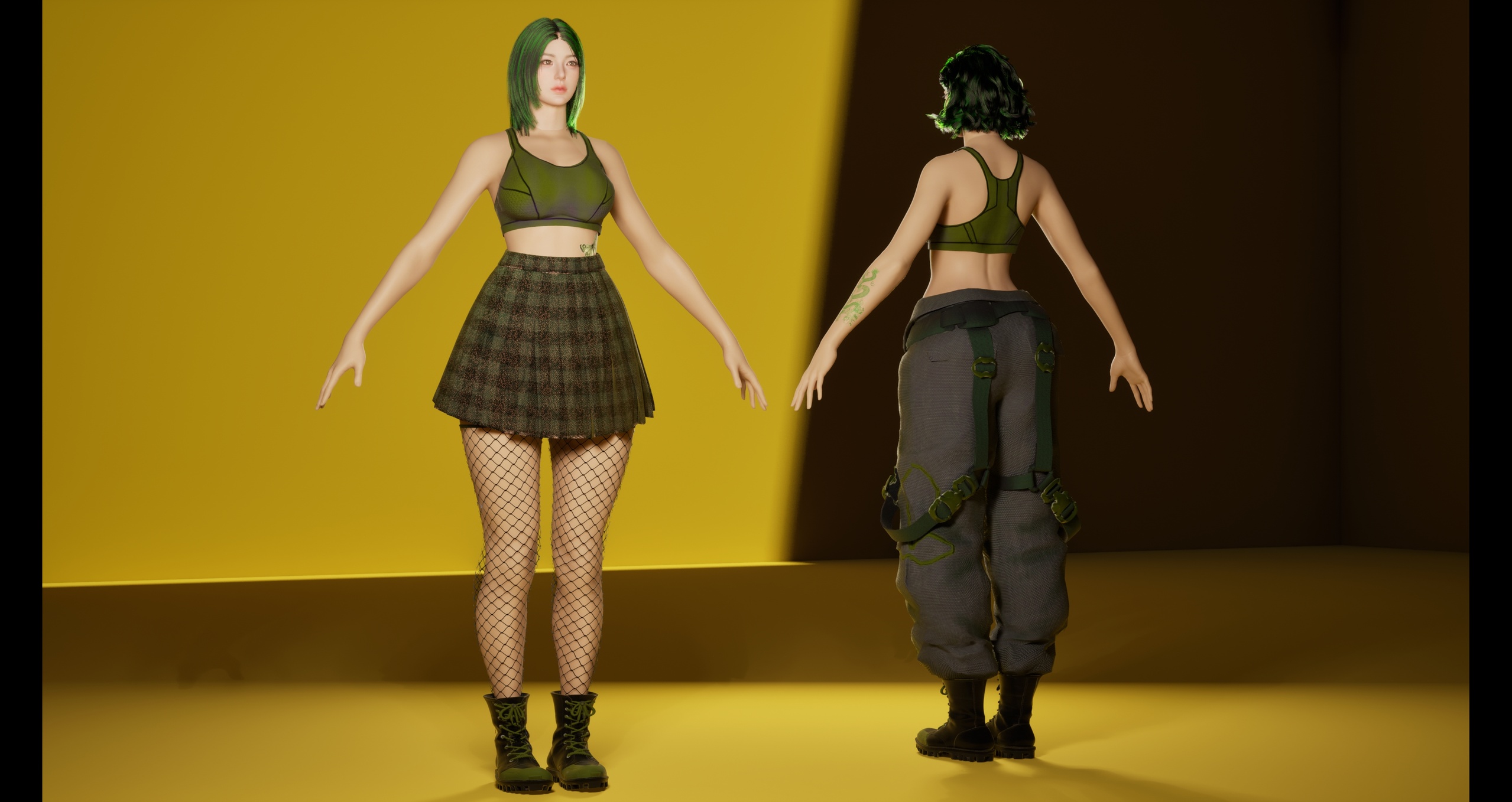 Media 1 for listing Modern Female Character (Modular)