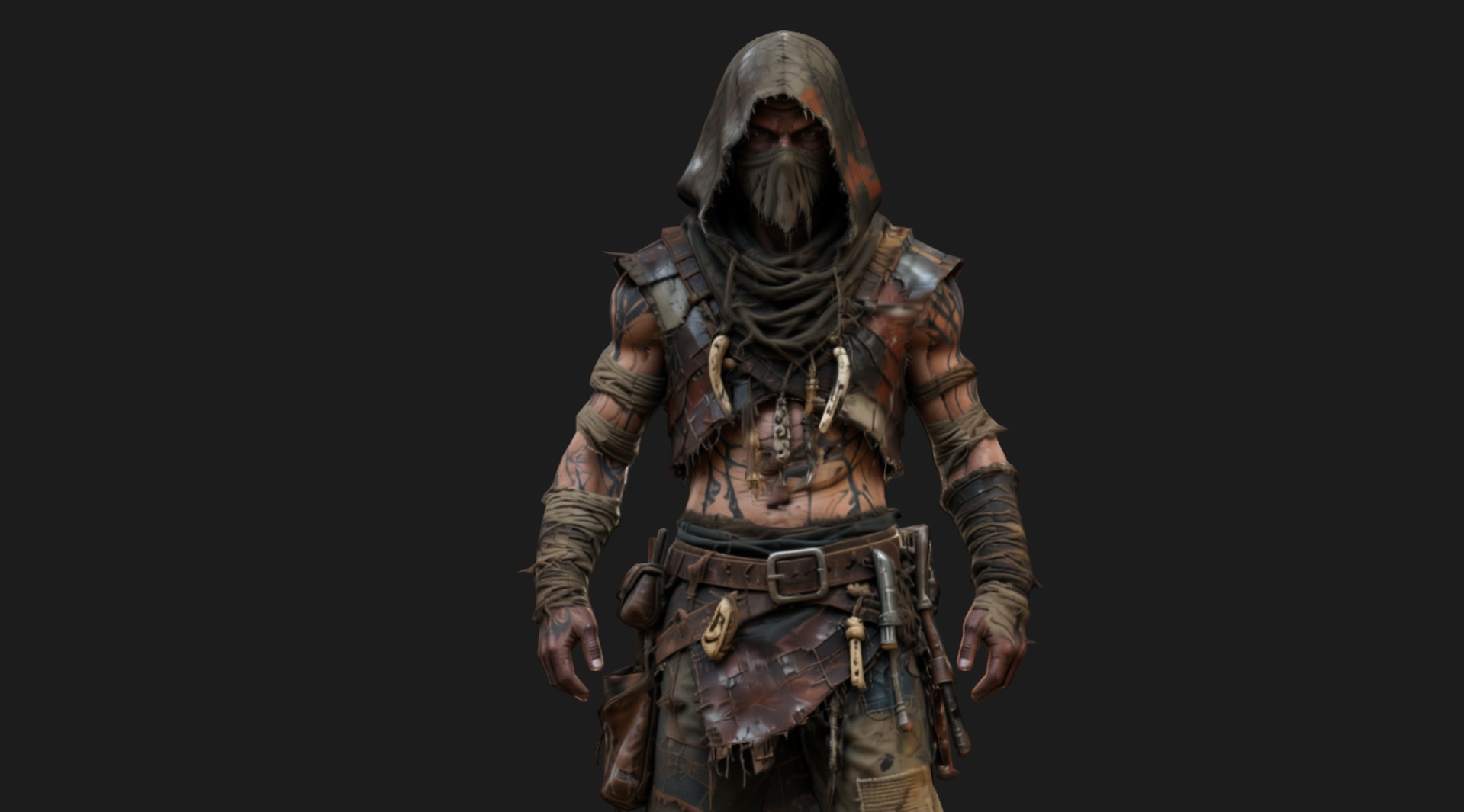 Post-Apocalyptic Raider | Fab