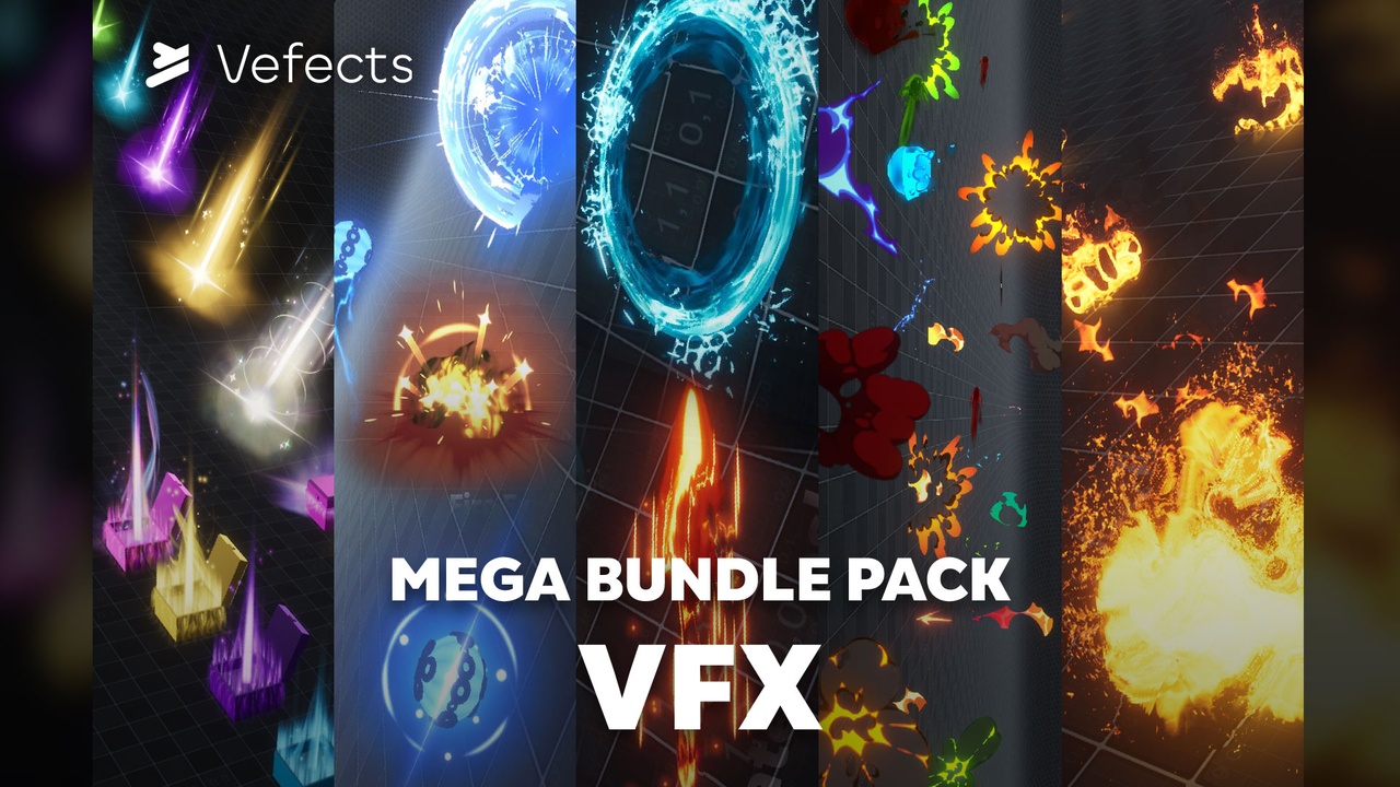 HDRP - Unity - VFX Mega Bundle Pack 제품 등록을 위한 미디어 1개