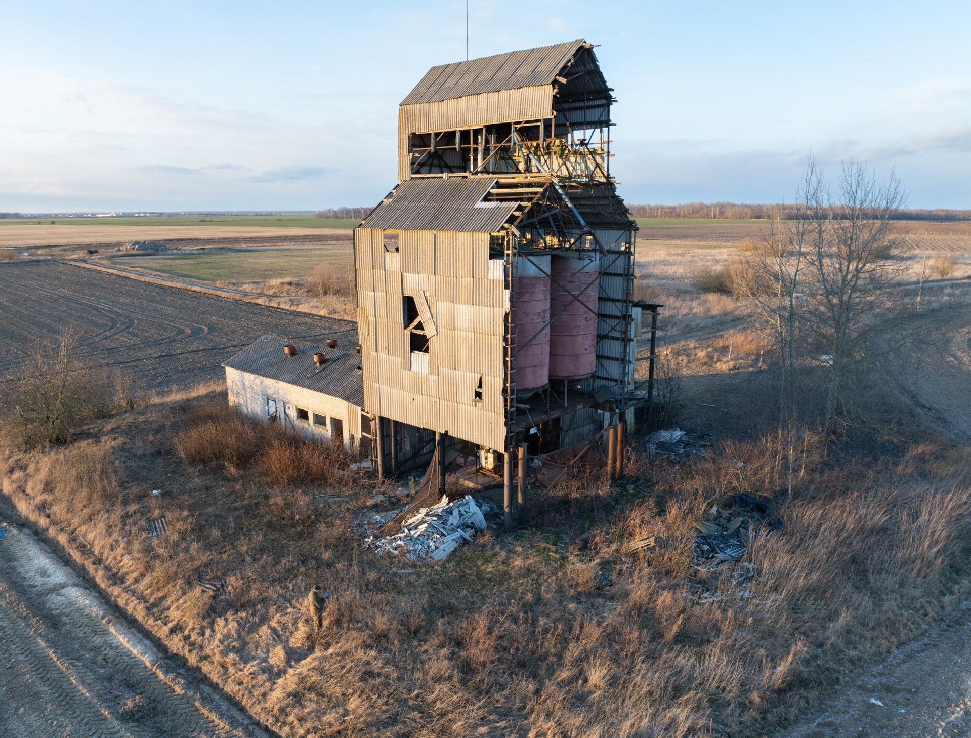 Media 1 for listing Abandoned Grain Elevator (1977, Lithuania)