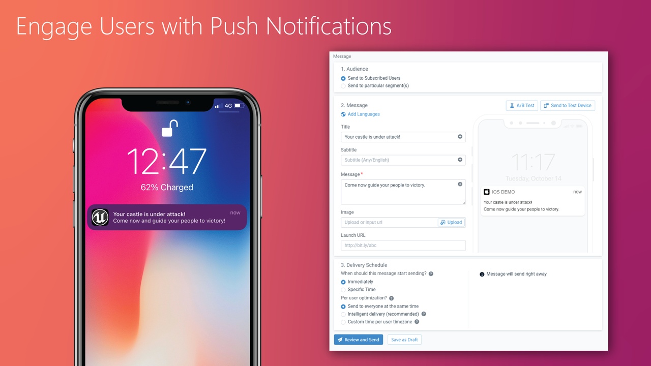 Media 1 for listing OneSignal - Features