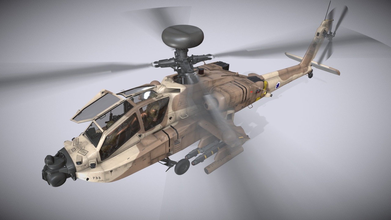 出品Attack Helicopter Israel Air Force Complex Animationのメディア1