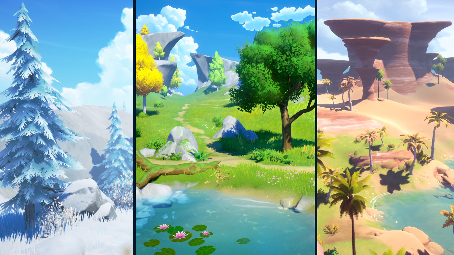 Stylized MEGA PACK | Stylized Nature Environment | Fab