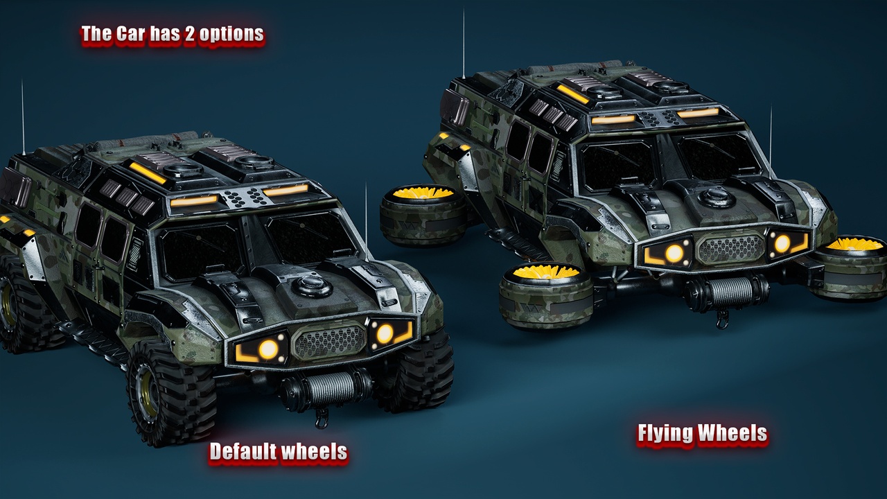 Media 1 for listing Sci-Fi Transport - Military