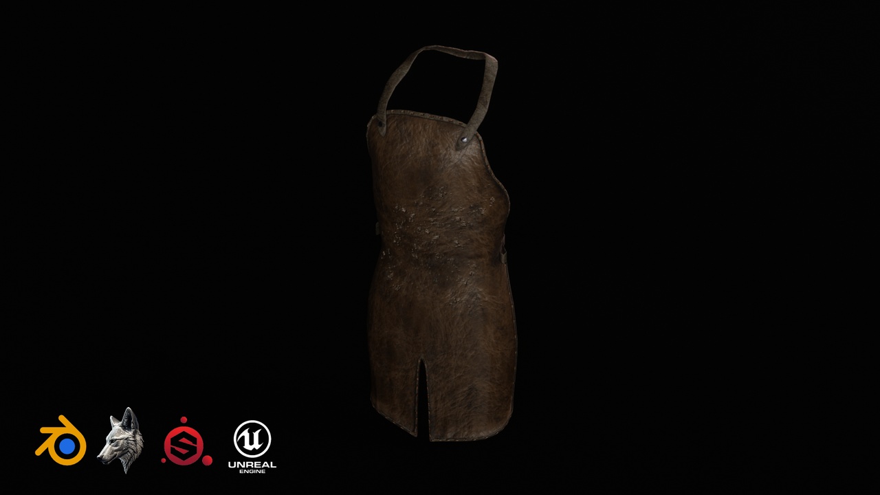 Media 1 for listing Leather Apron