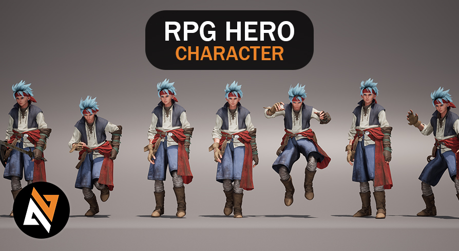 Hero Rpg RPG Hero Character | Fab