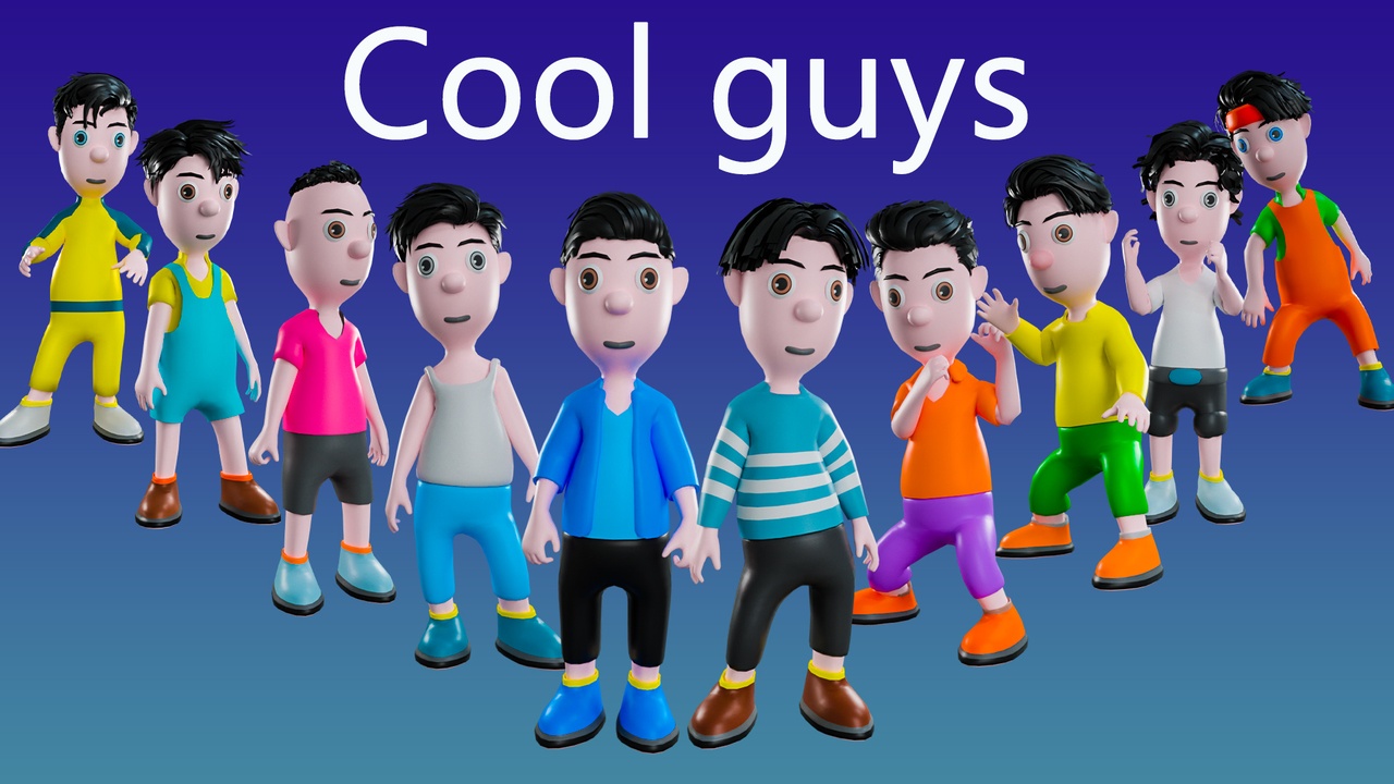 Media 1 for listing Cool guys