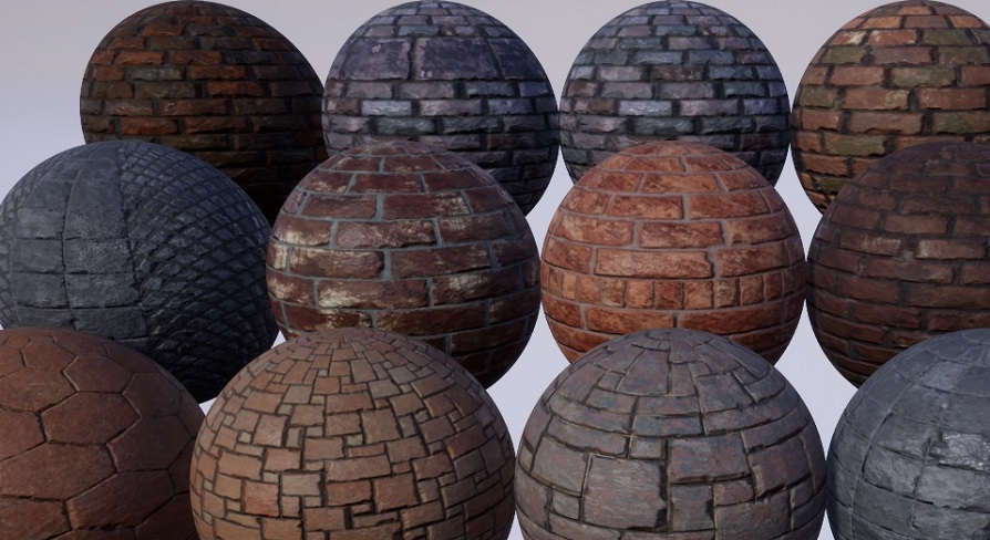 Brick Materials Vol.1 | Fab