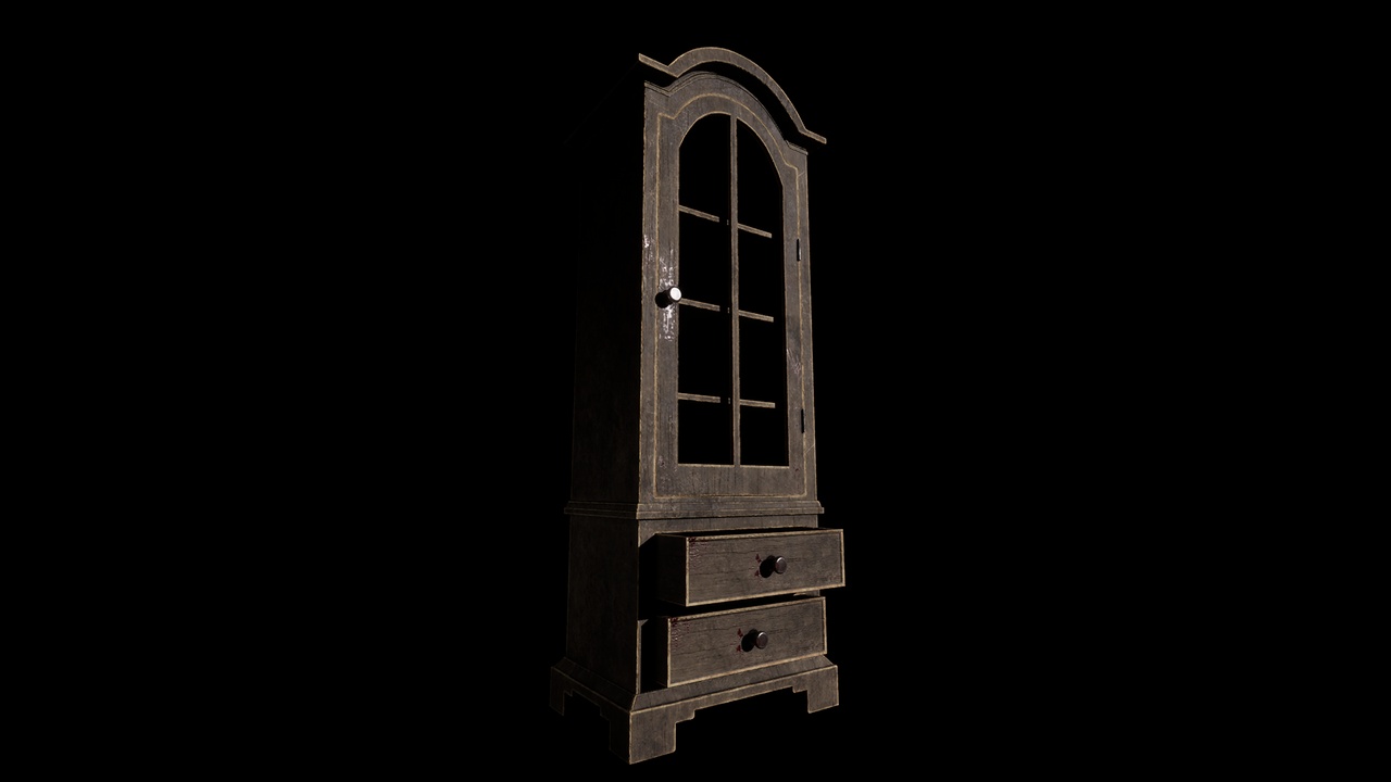 Media 1 for listing Vintage Wooden Cabinet
