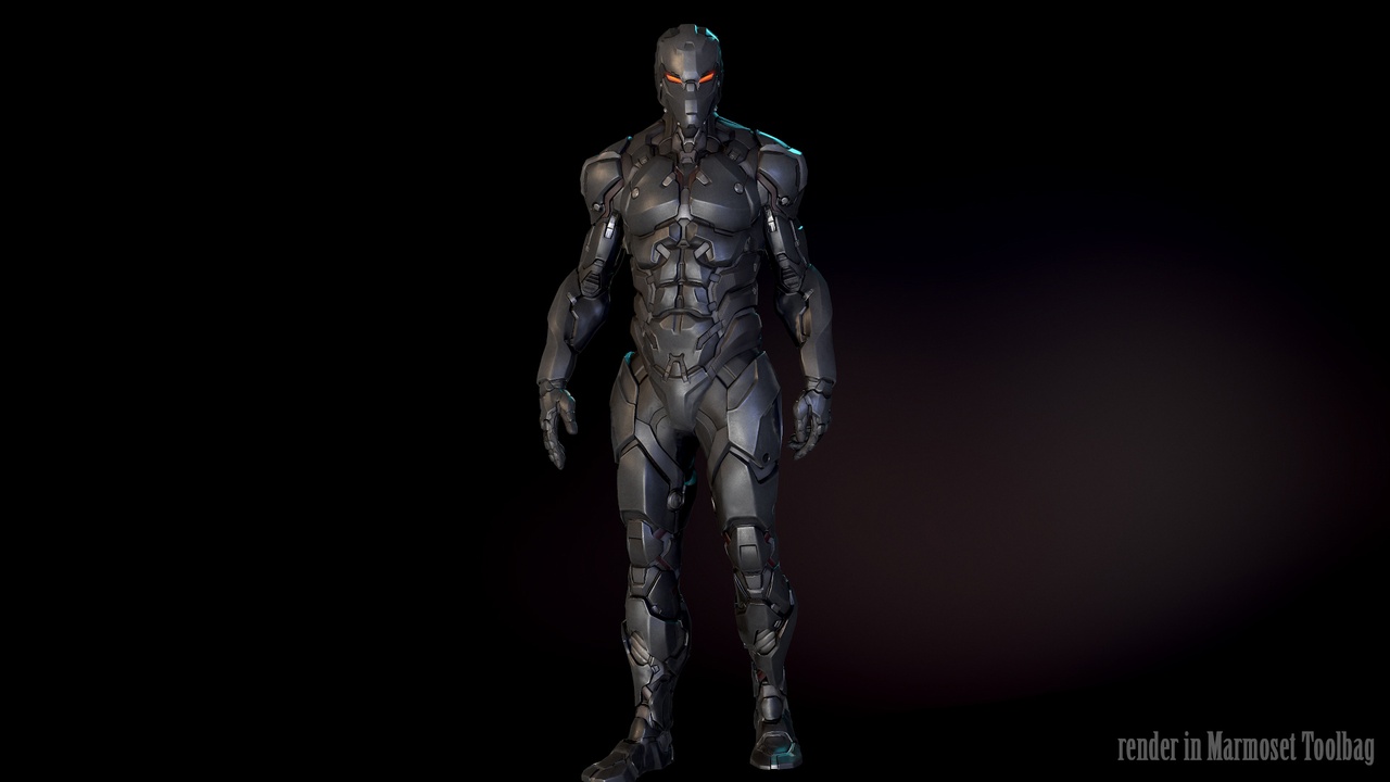 Media 1 for listing Sci Fi Cyborg 12