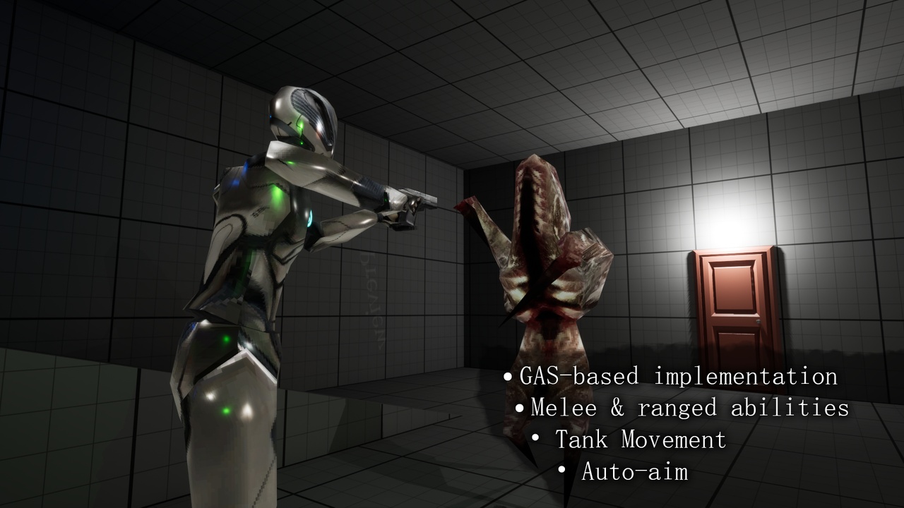 Media 1 for listing Retro Horror - Unreal Engine