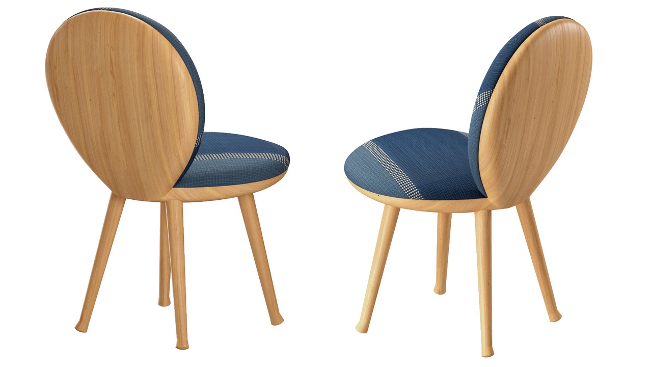 Media 1 for listing Jeans round chair