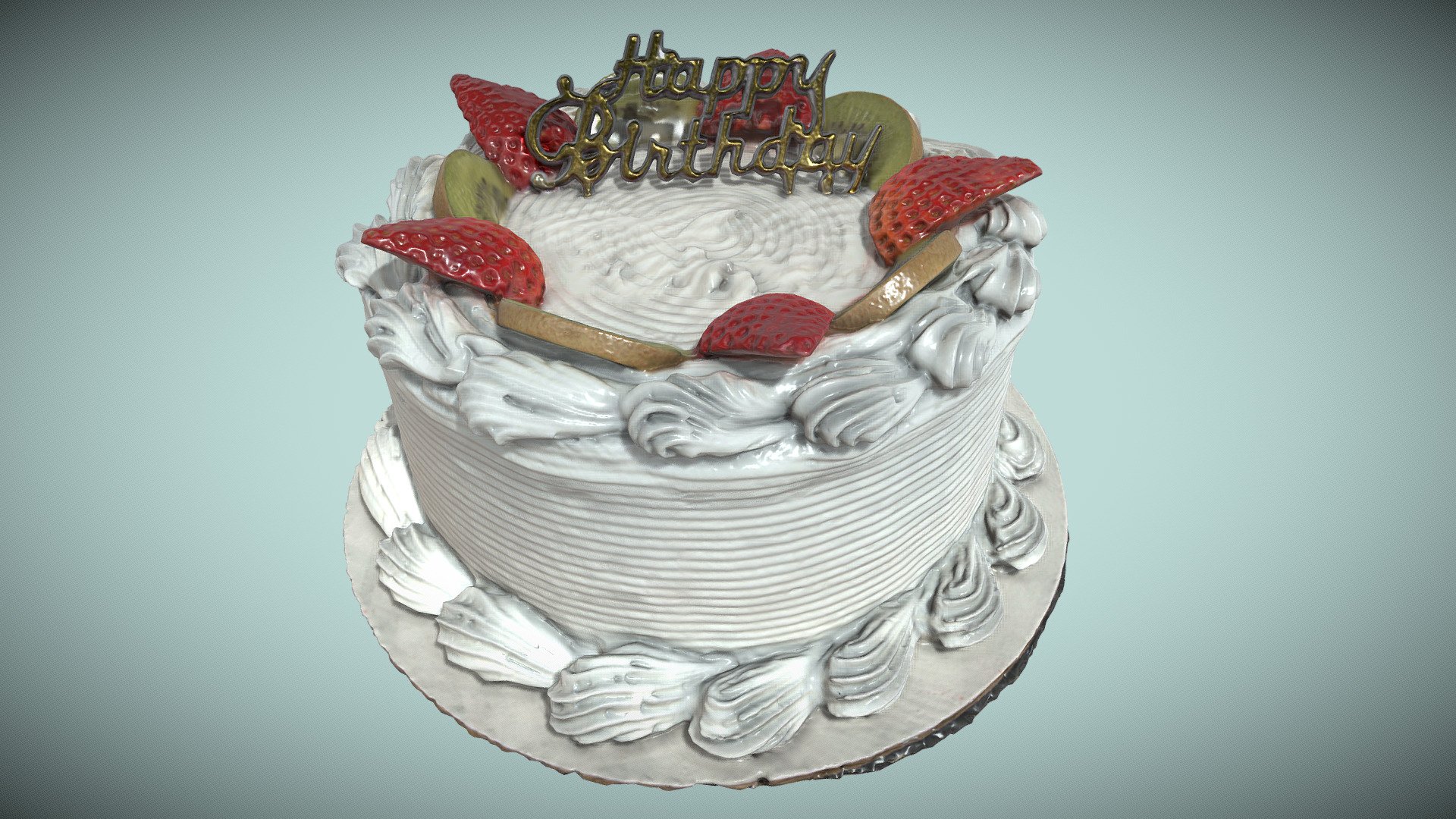 Birthday Cake (3D Scan) | Fab