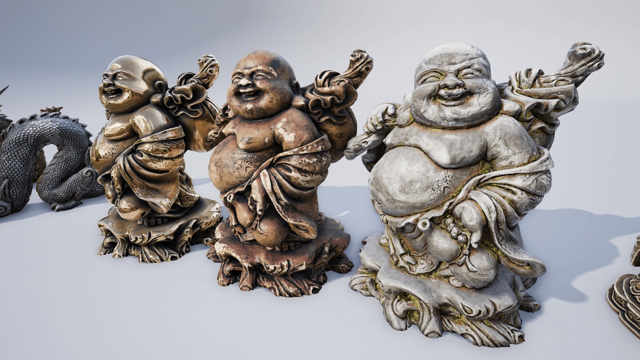 商品 Sculptures Pack Vol.2 的媒体 1