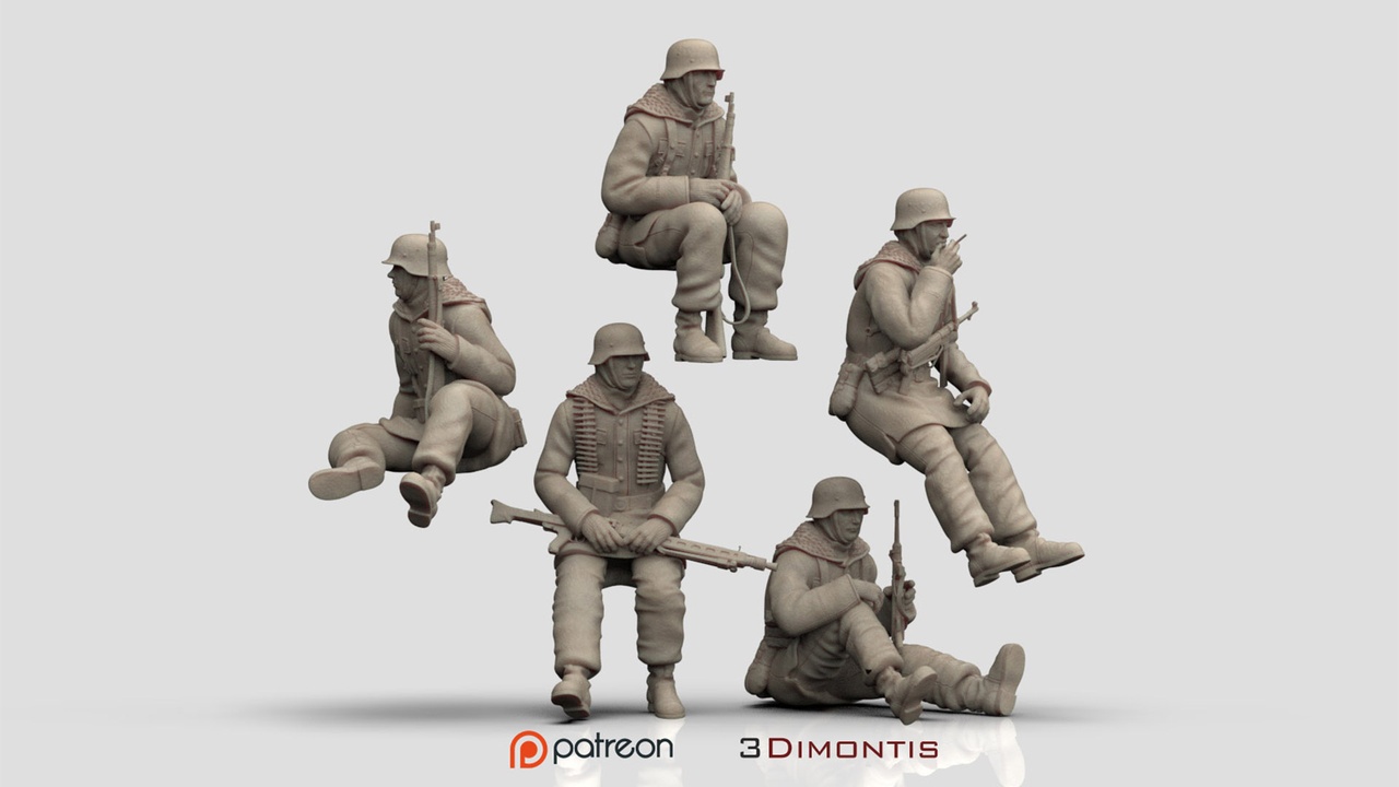Media 1 for listing German Soldiers WW2