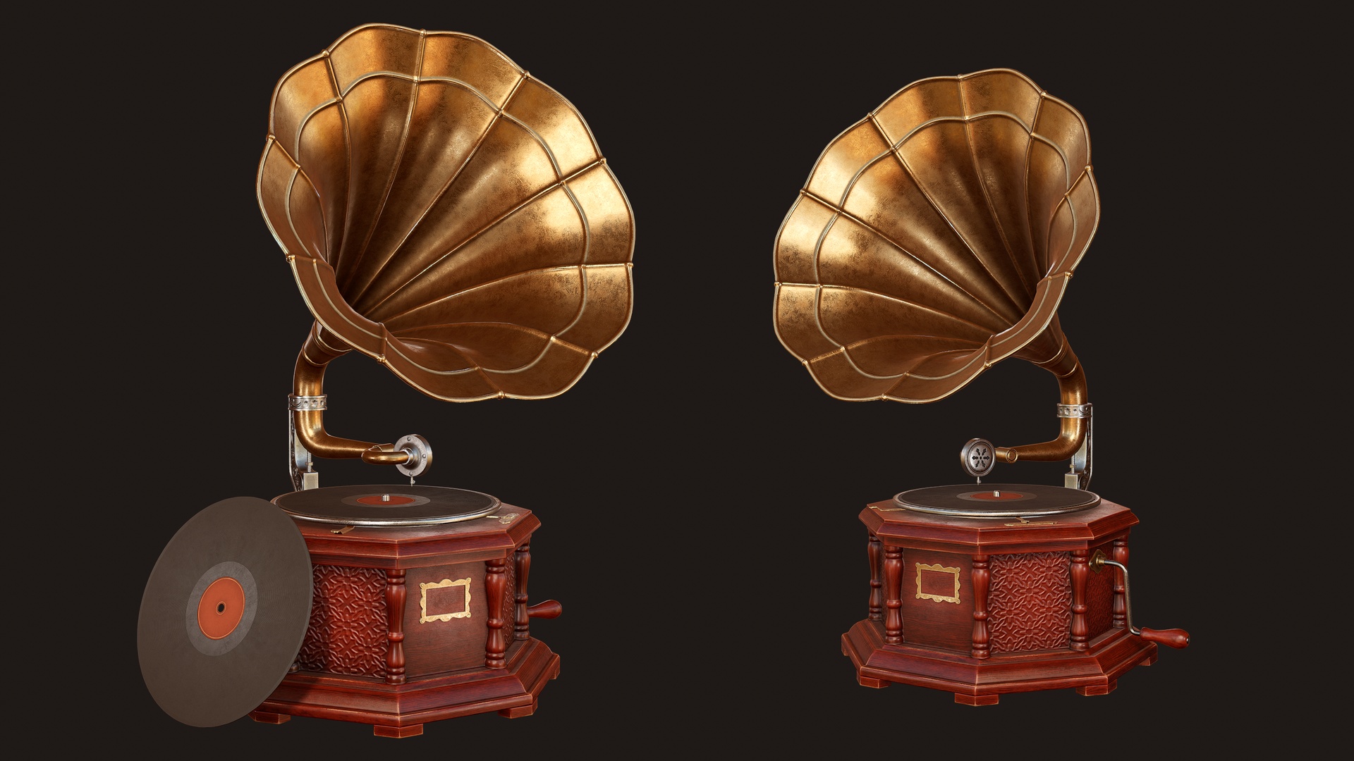 Media 1 for listing Vintage Gramophone
