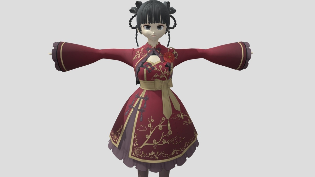 Media 1 for listing 【Anime Character】NewYear Pack 2023 (V1/Unity 3D)