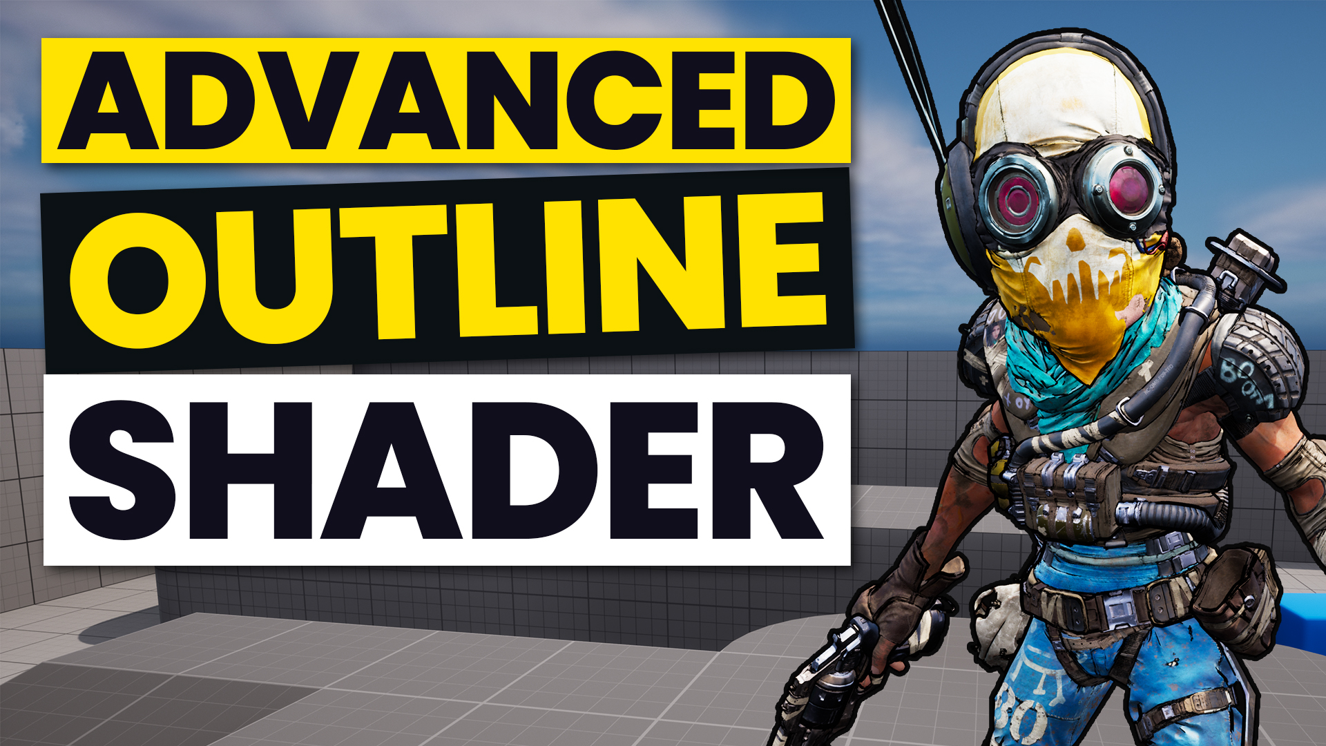 Advanced Outline Shader for Unreal Engine 5 | Fab