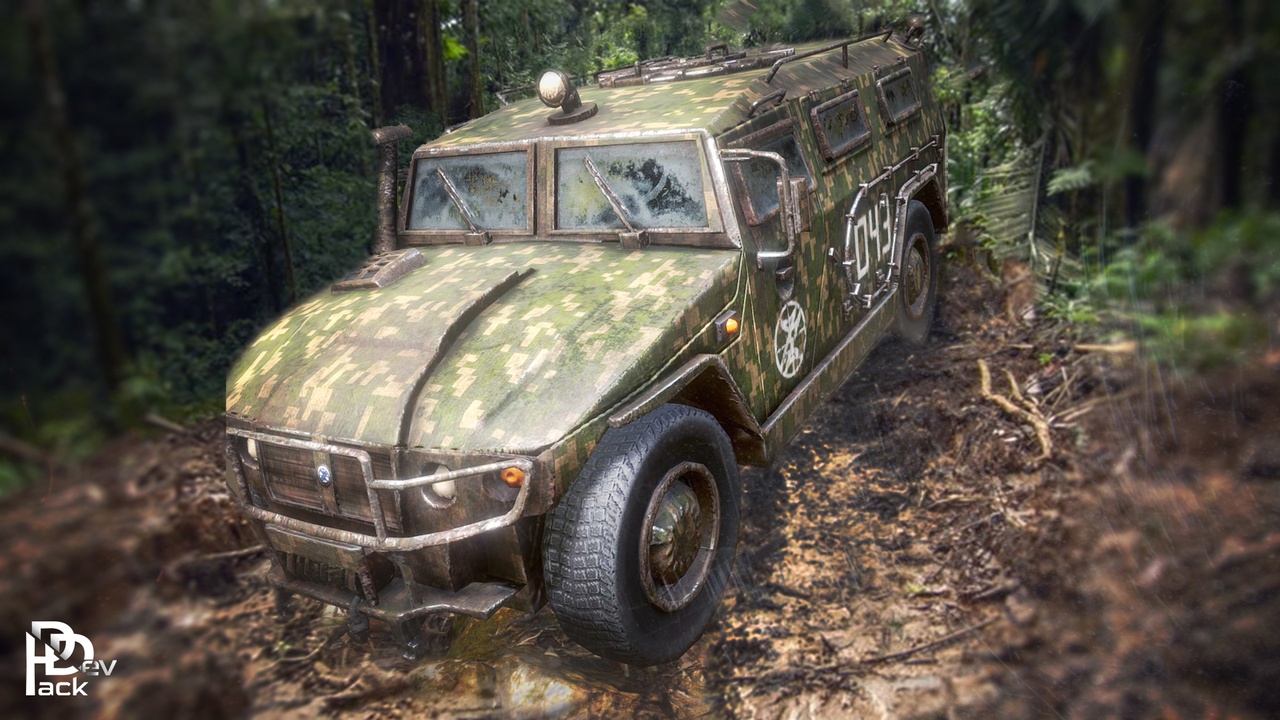 Media 1 for listing GAZ Tiger / Combat Vehicle / 6 Versions