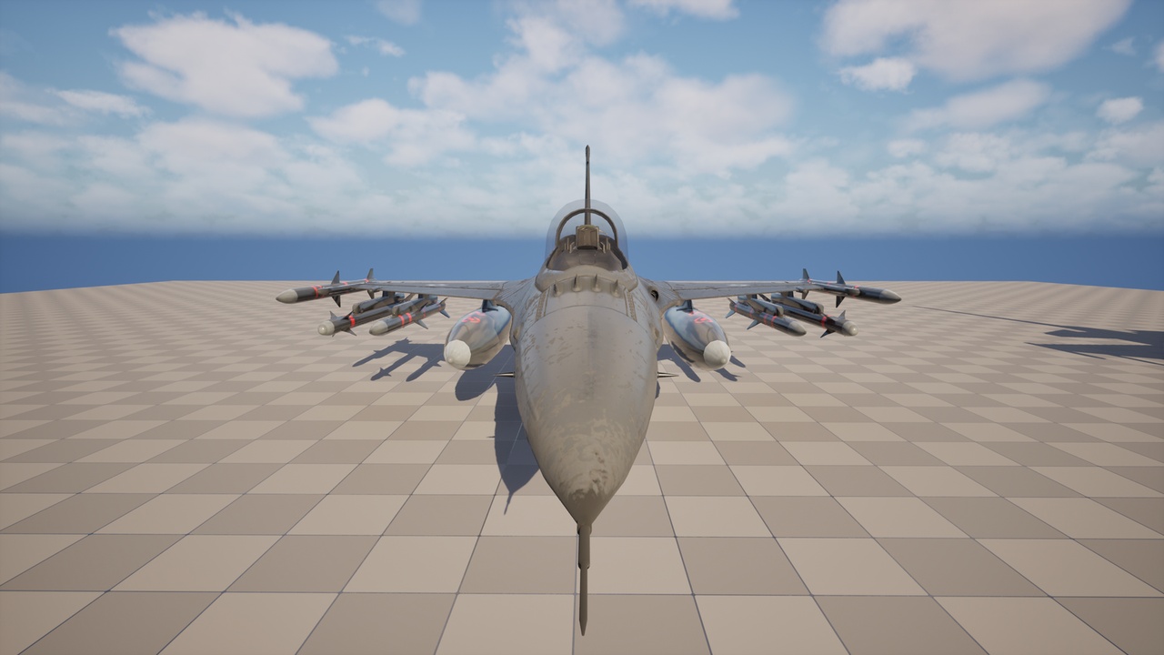Media 1 for listing F 16 Fighter Jet