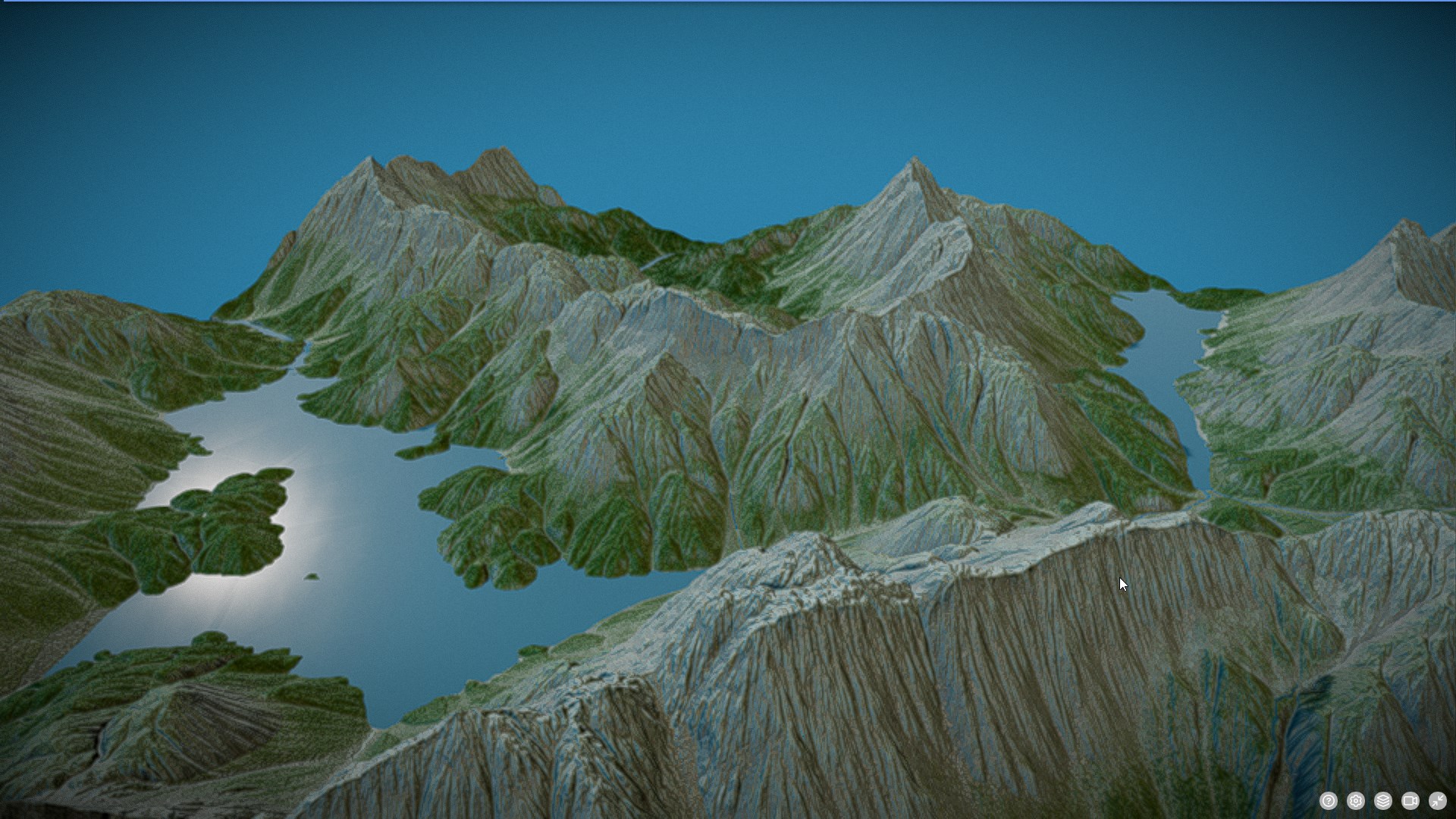 Mountain Lakes 211109 01 Scene Output 4096 | Fab