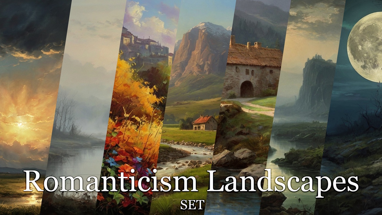 Media 1 for listing Romanticism Landscape Paintings