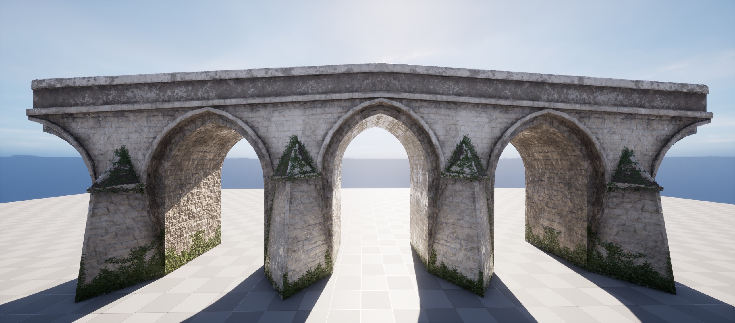 Media 1 for listing Medieval Stone Bridge - Nanite Game-Ready (Rothenburg Medieval City Series)