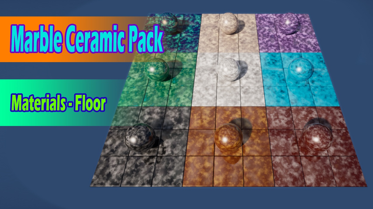 Media 1 for listing Marble Ceramic Pack