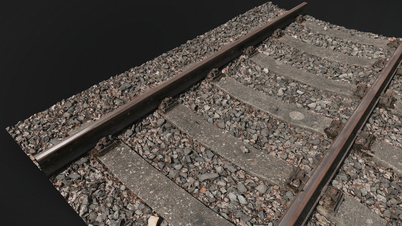 Media 1 for listing Weathered railway track