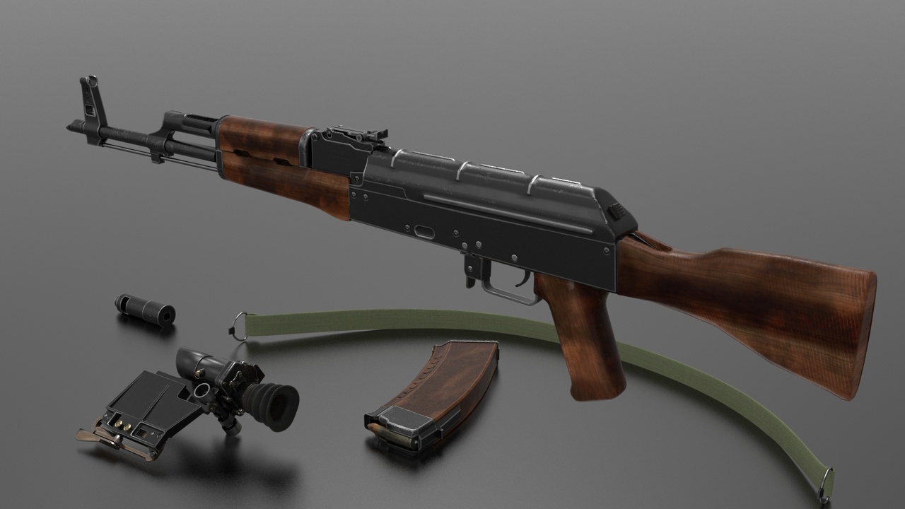 Média 1 pour l'article AK74 Assault Rifle (Fps - Tps)