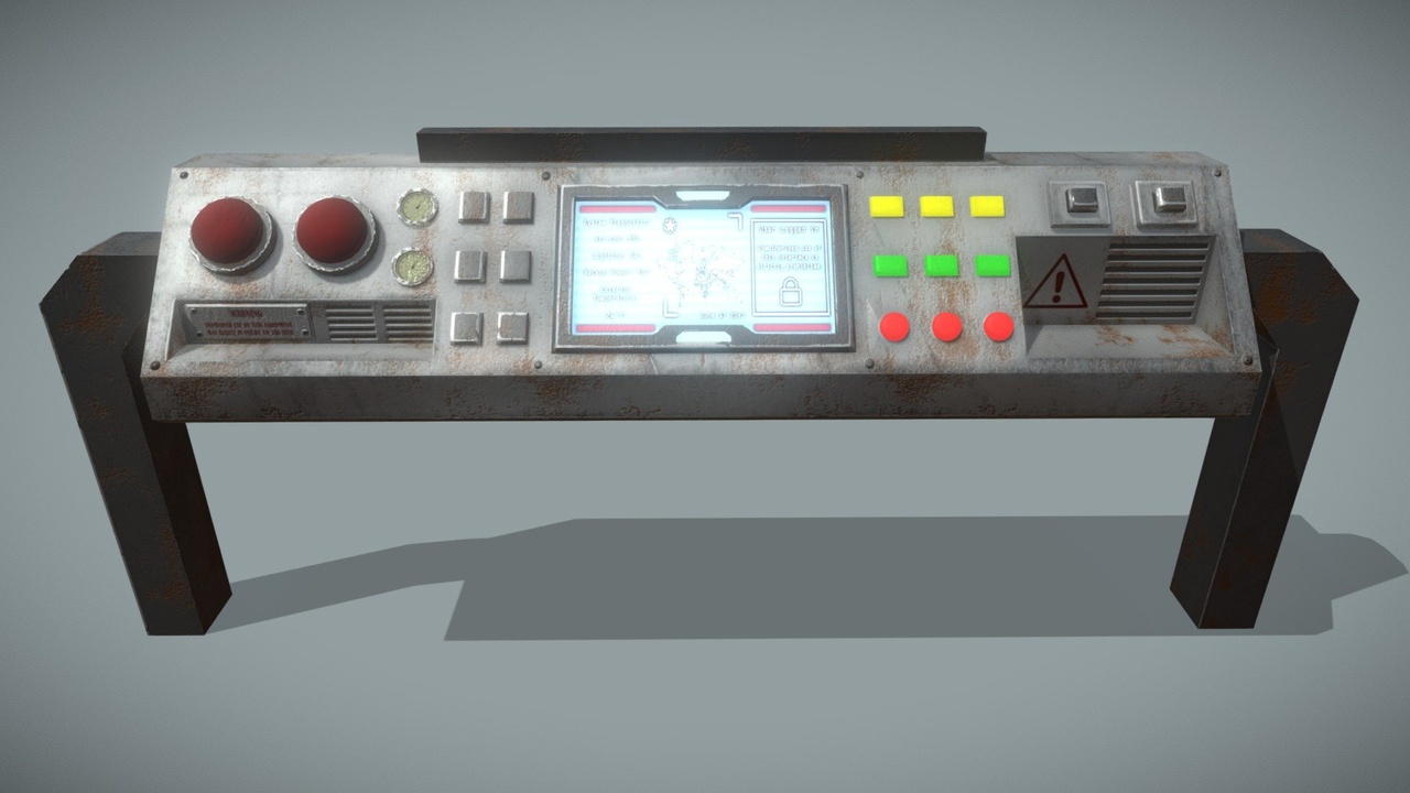 Media 1 for listing Sci-Fi Computer Console