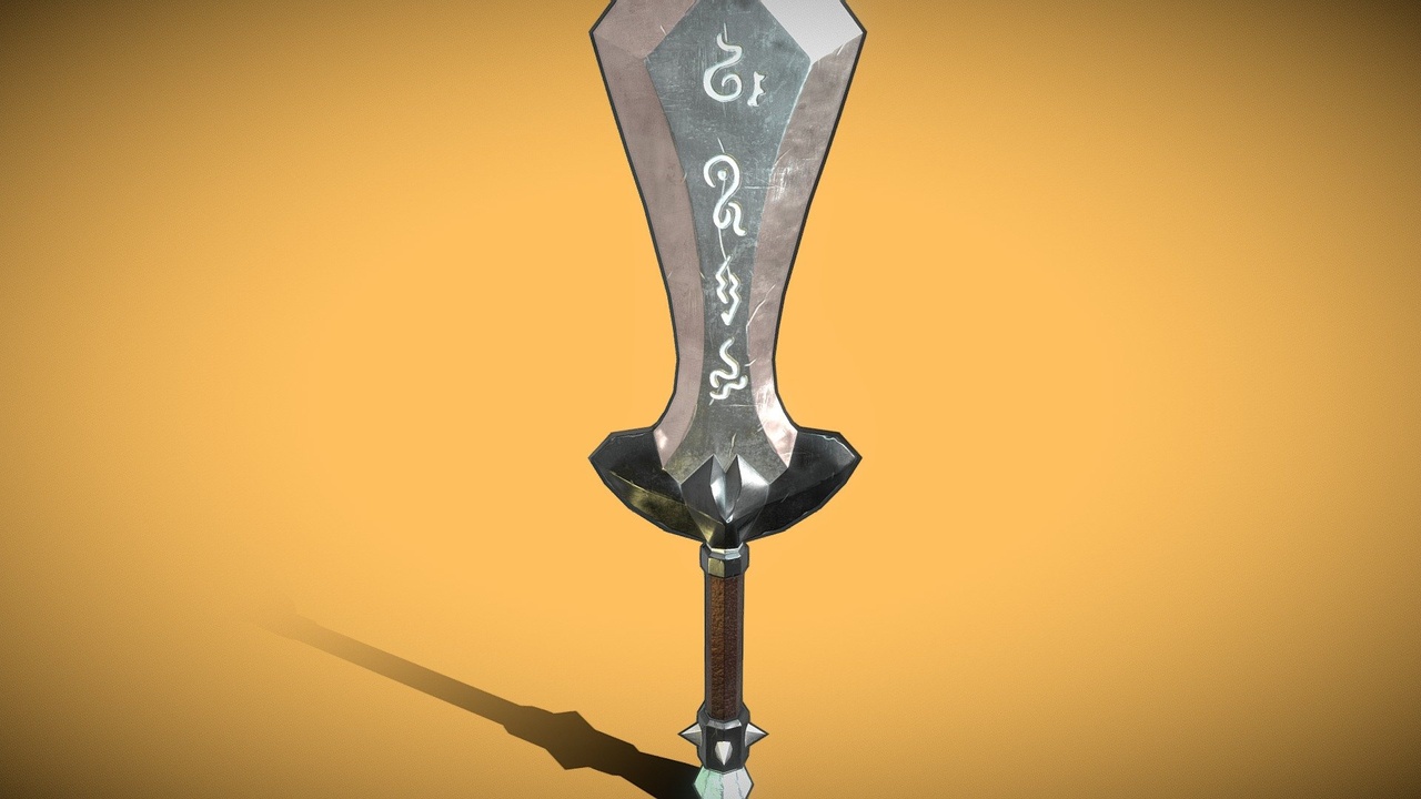 Elemental Sword for Video Games | Fab