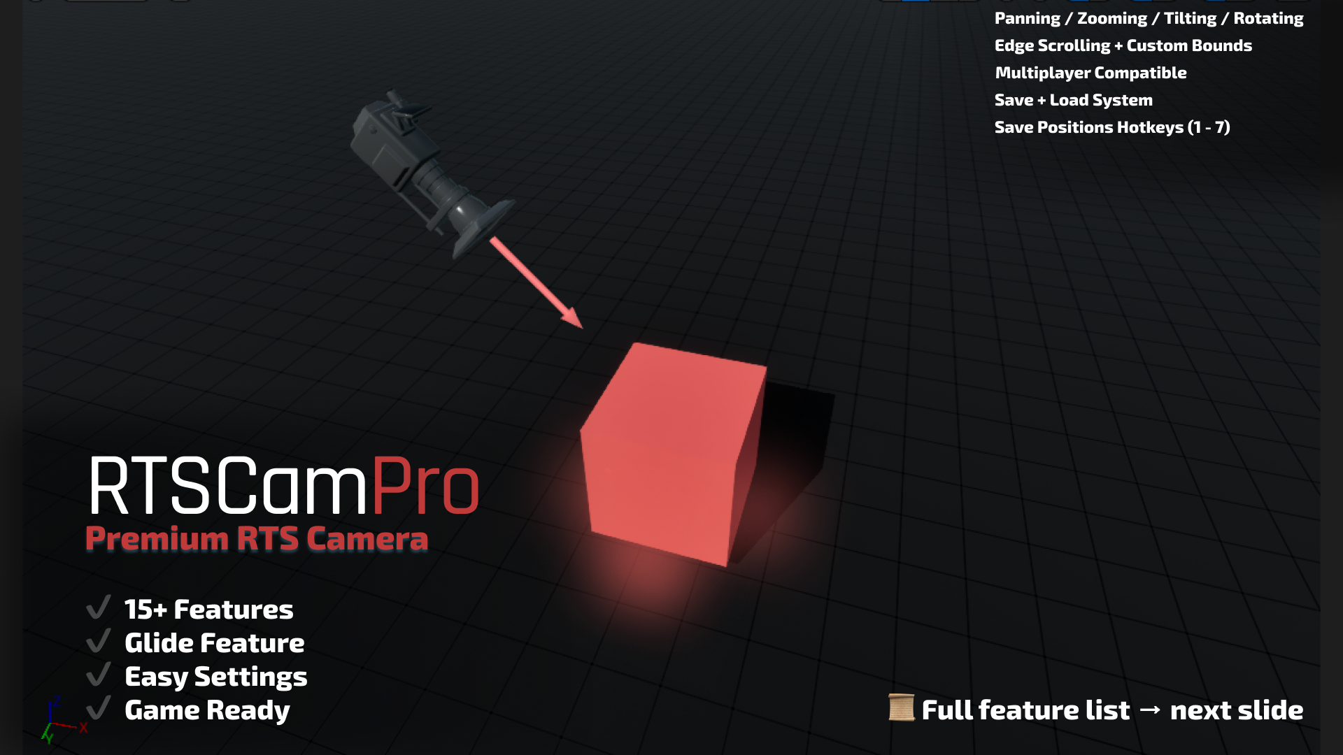 RTSCamPro - Premium RTS Camera | Fab
