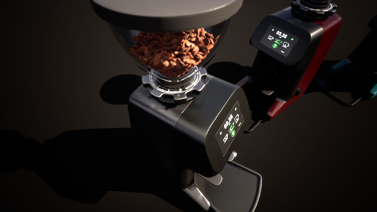 Media 1 for listing Coffee Grinder – Café & Bar Prop (Game-Ready)