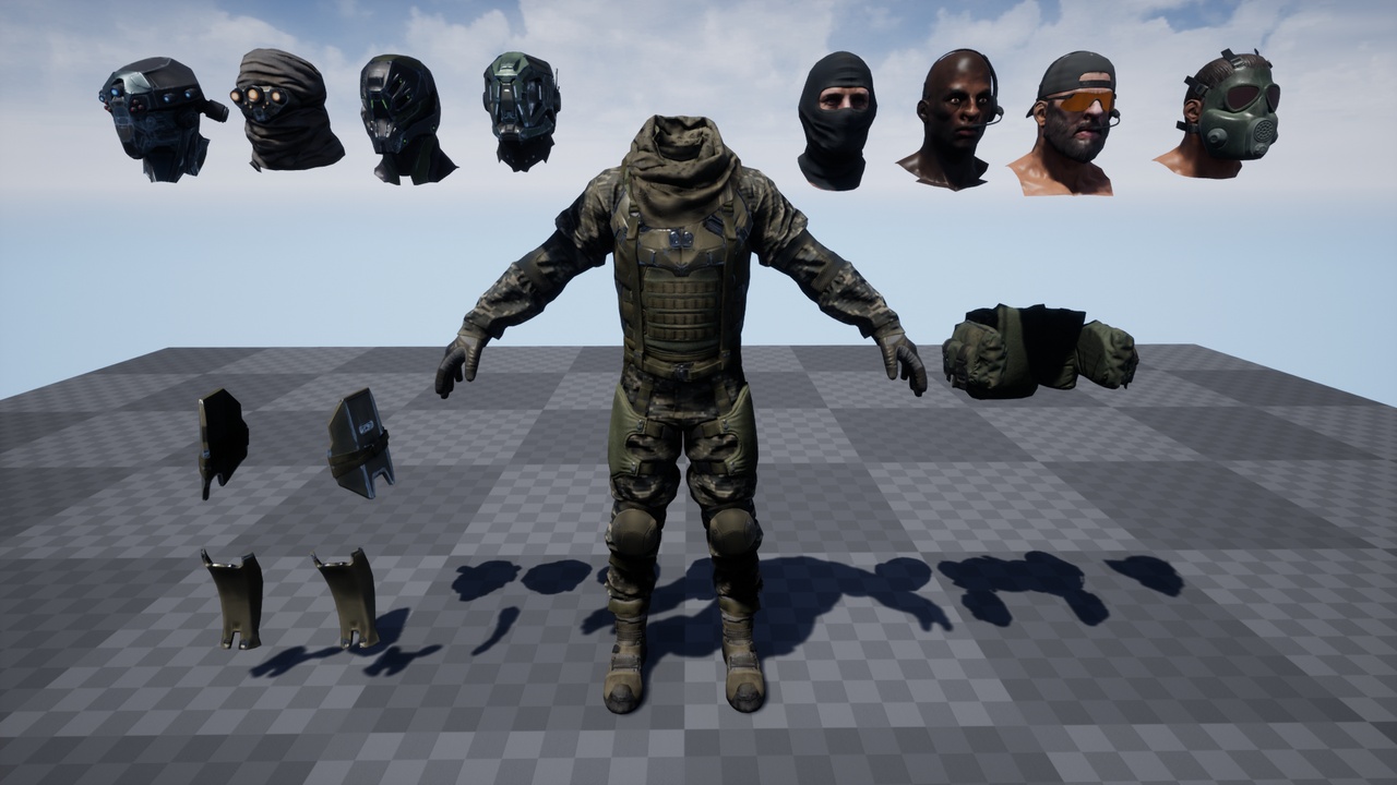 Media 1 for listing PBR Customized Soldier