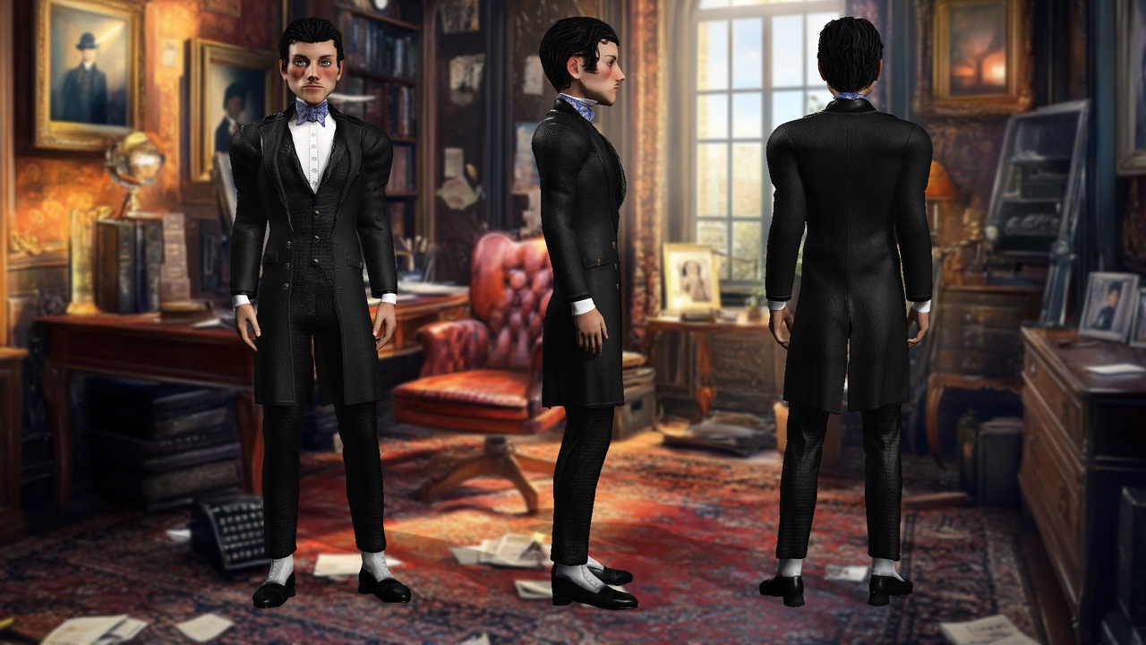 Media 1 for listing Toon Sherlock Holmes Series Mycroft