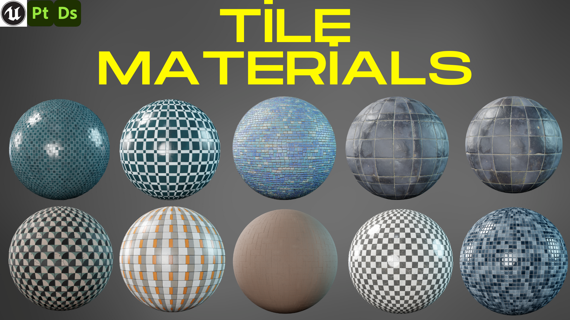 Premium Tile Material V03 | Fab