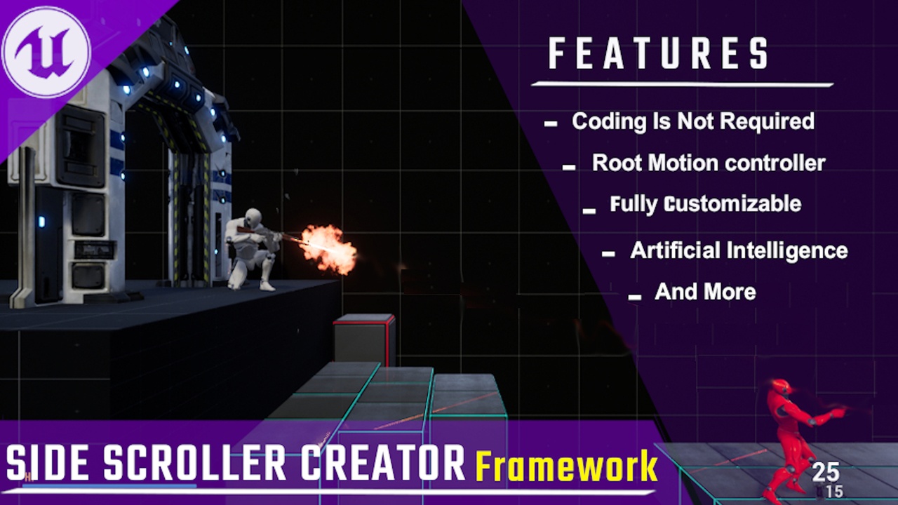 商品 Side Scroller Creator_Framework 的媒体 1