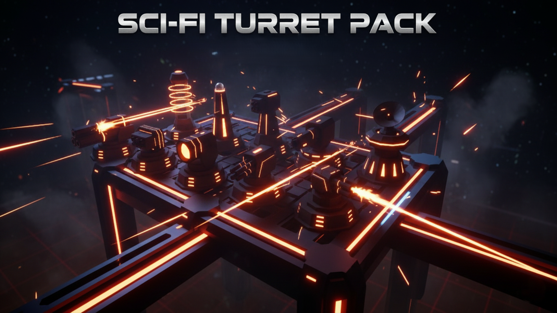 Stylized Turrets | Fab