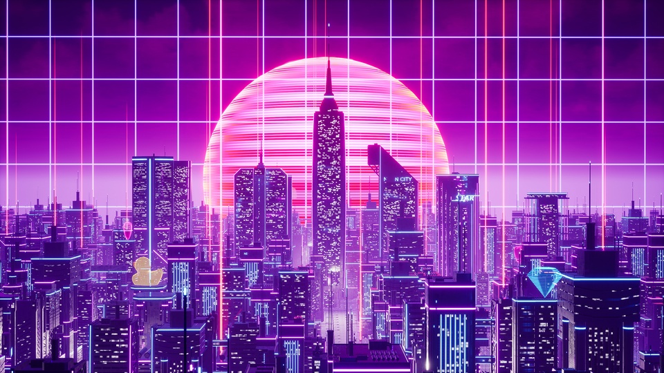 Neon City - Synthwave | Fab