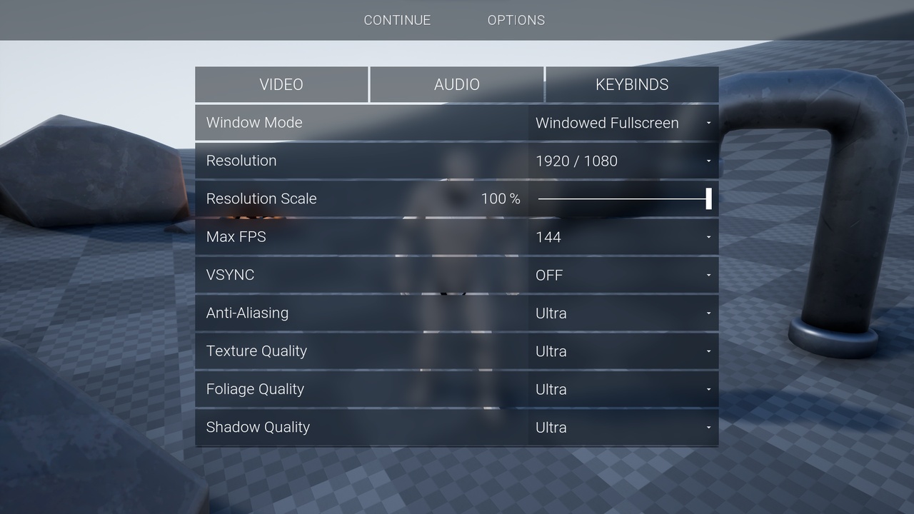 Media 1 for listing Options Menu