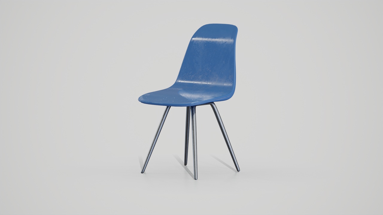 Media 1 for listing Modern Minimal Plastic Chair