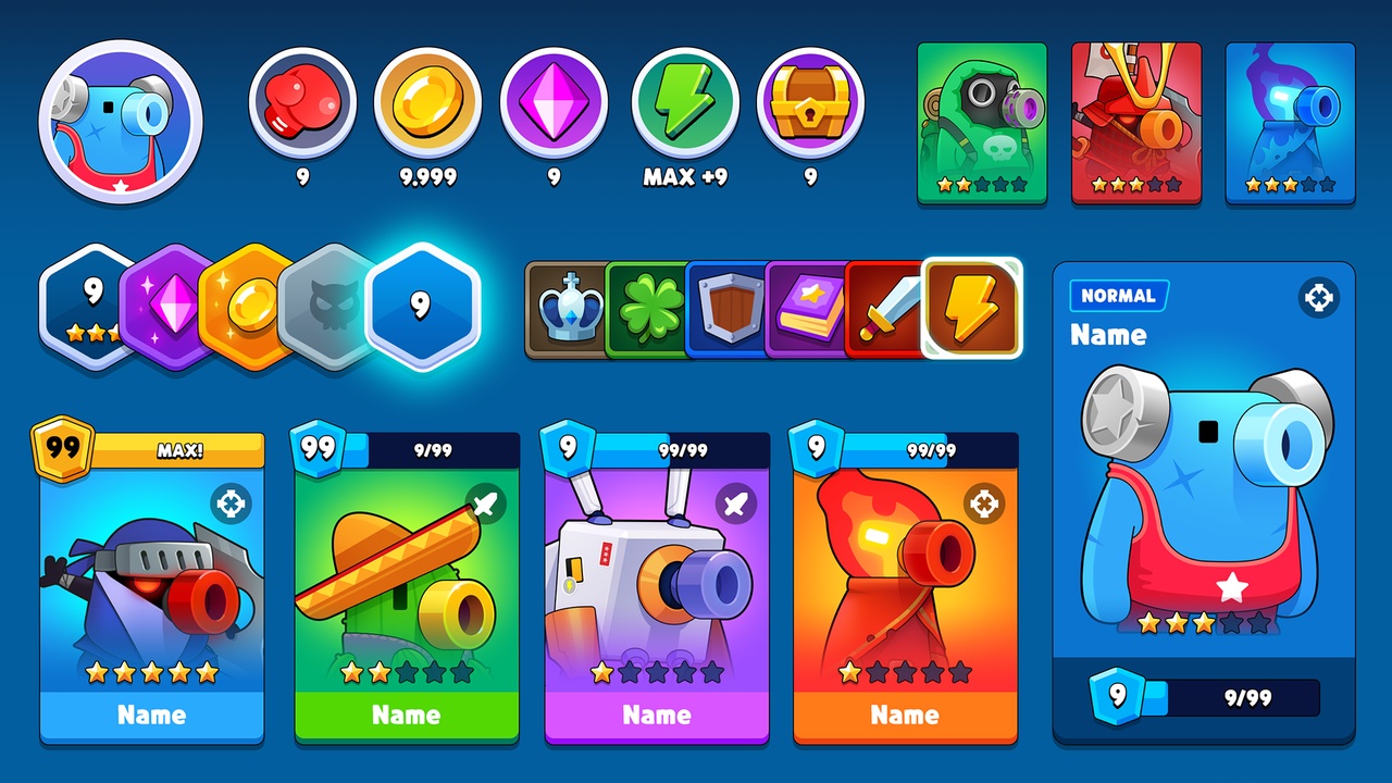 Media 1 for listing GUI Pro - Casual Game