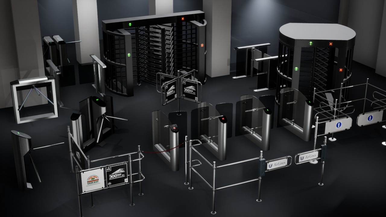 File multimediali per l'articolo Turnstiles and Fences: 1