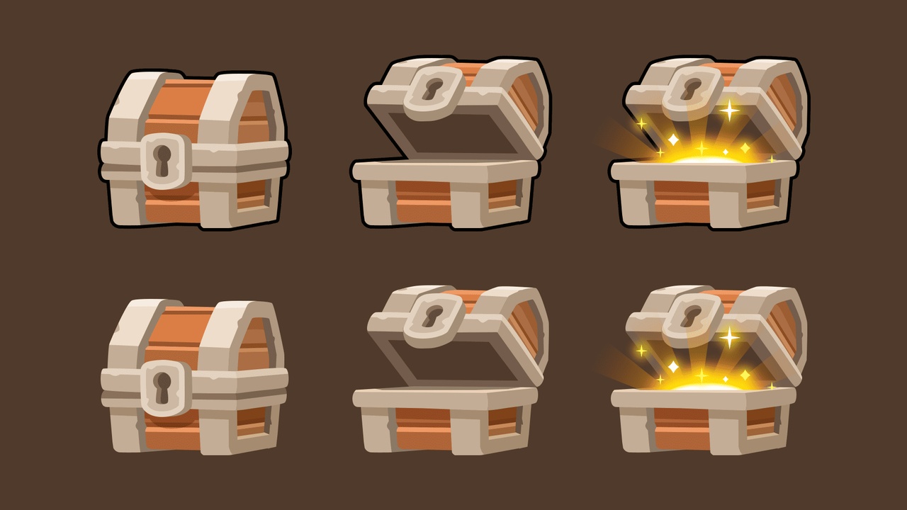 Media 1 for listing 2D Icons - Fantasy Chest