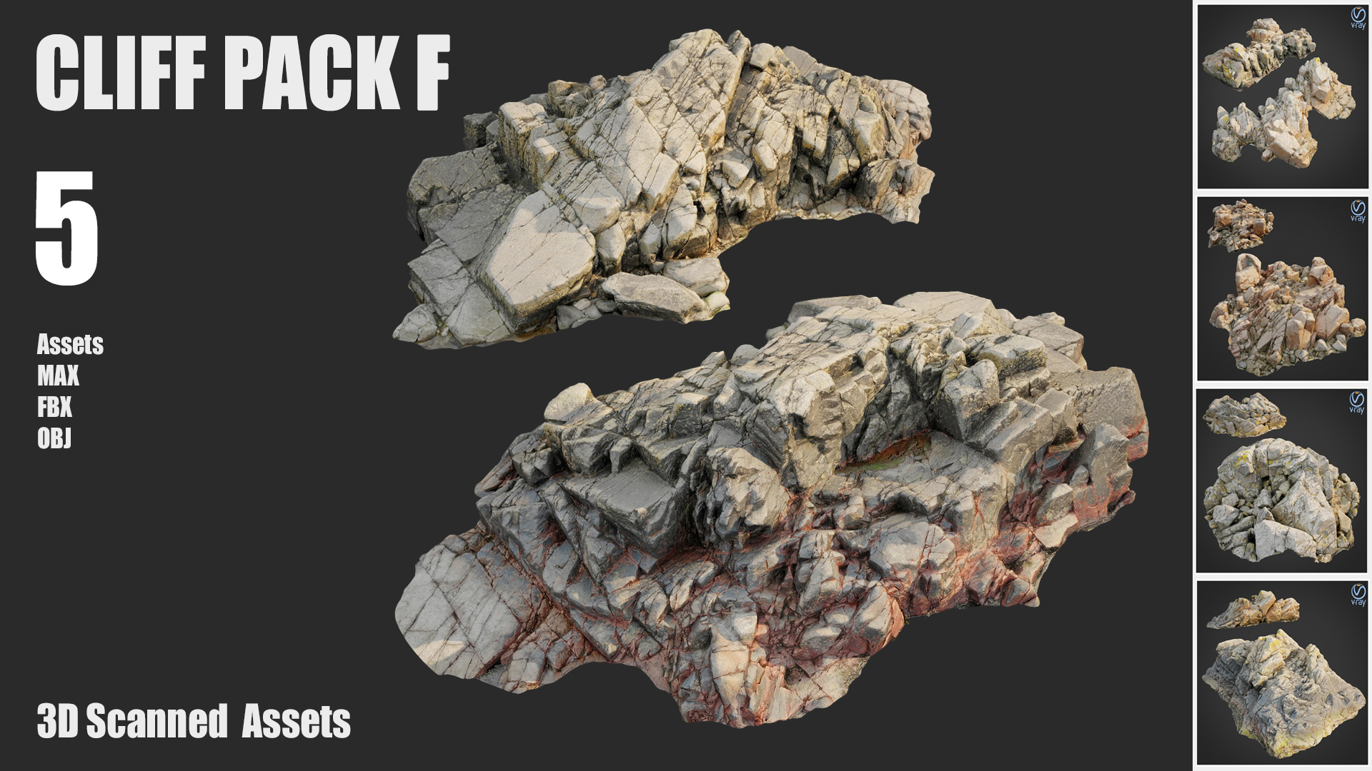 Cliff pack F bundle | Fab